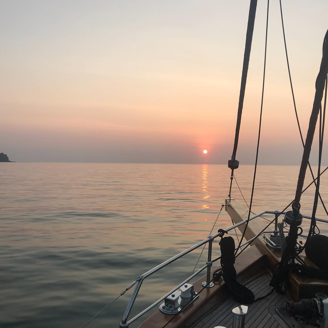 Sailing to Myanmar